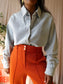 Norah bleached oversized denim shirt