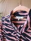 GANNI the animal print dress powder pink
