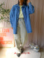 Shoeby oversized printed denim shacket
