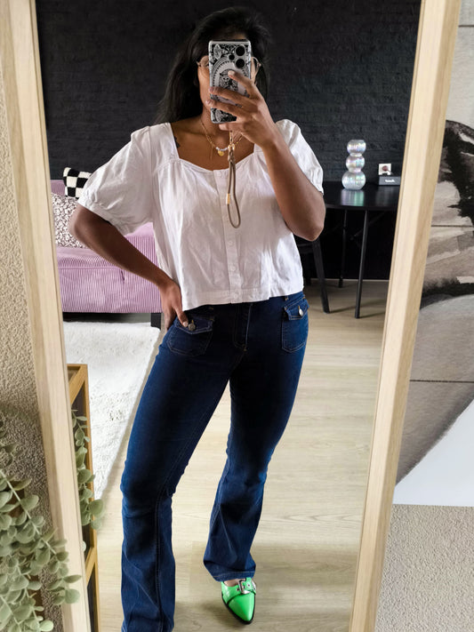 Levi's vintage retro fit top linnenmix