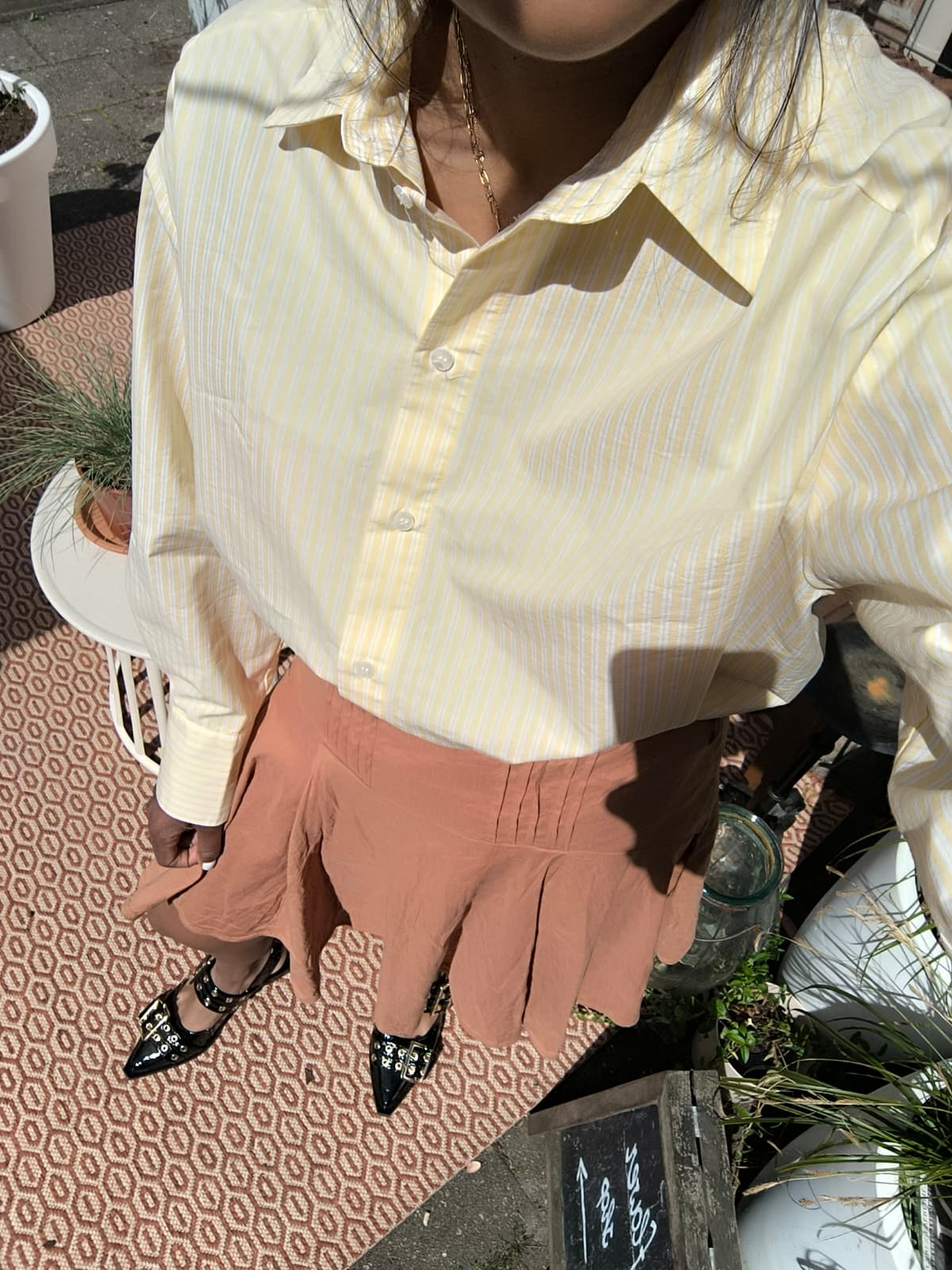 Josh V murielle linnenmix rok bronze camel