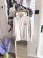 ASOS Design backprint lawns & greens hoodie ecru