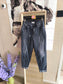 Closed tapered ankle jeans Day dark grey