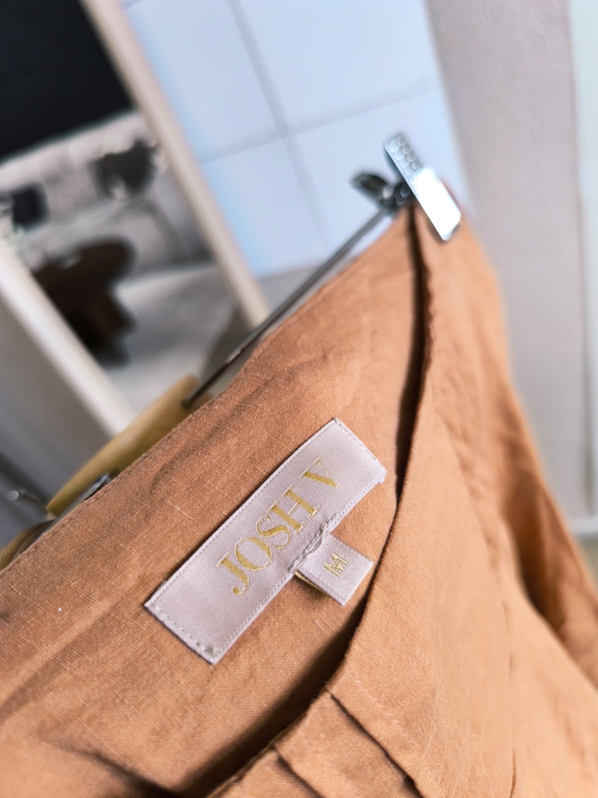 Josh V murielle linnenmix rok bronze camel