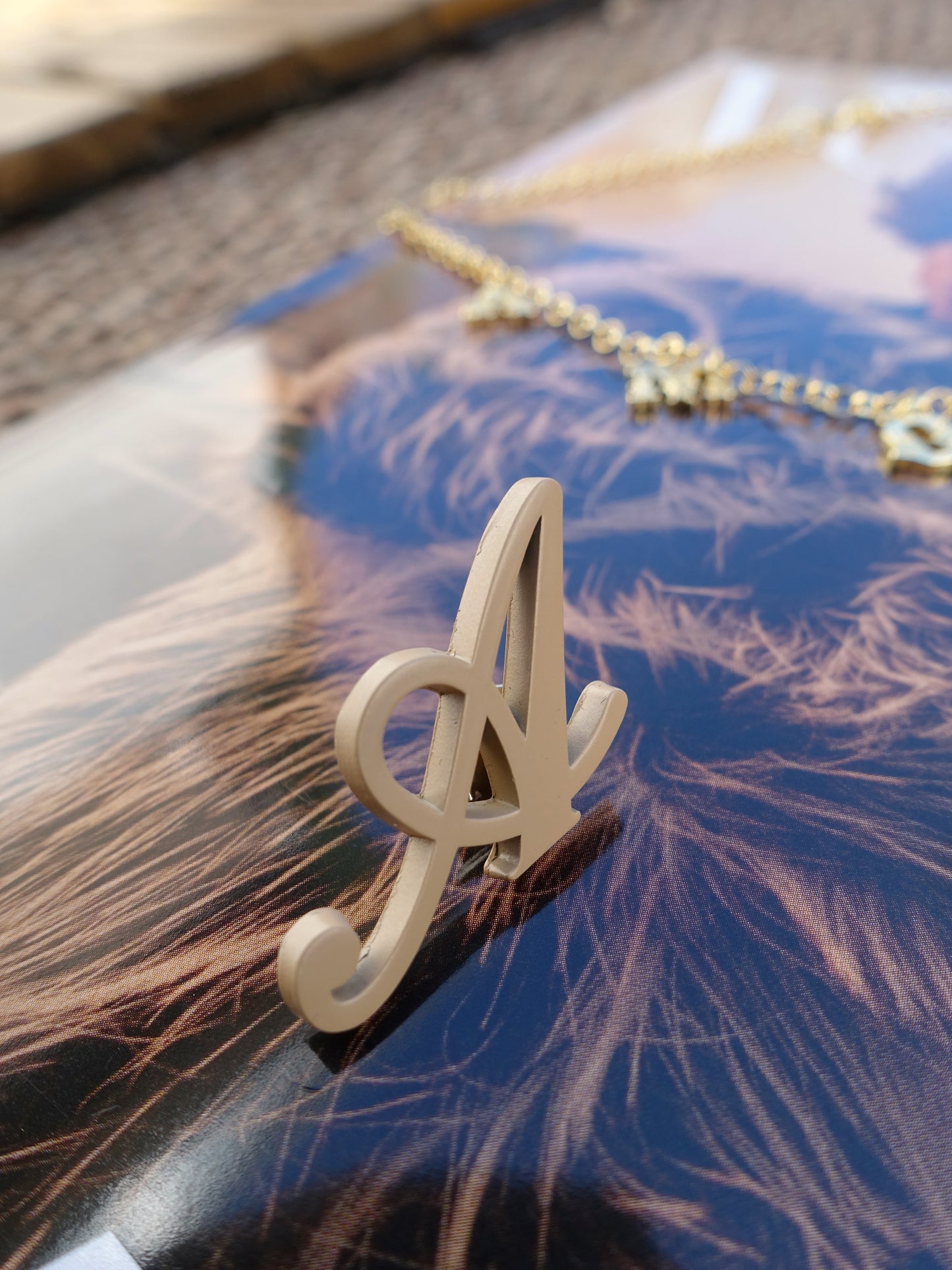 Axel Arigato signature pin matte beige
