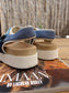 Maruti denim sandalen blauw / ecru