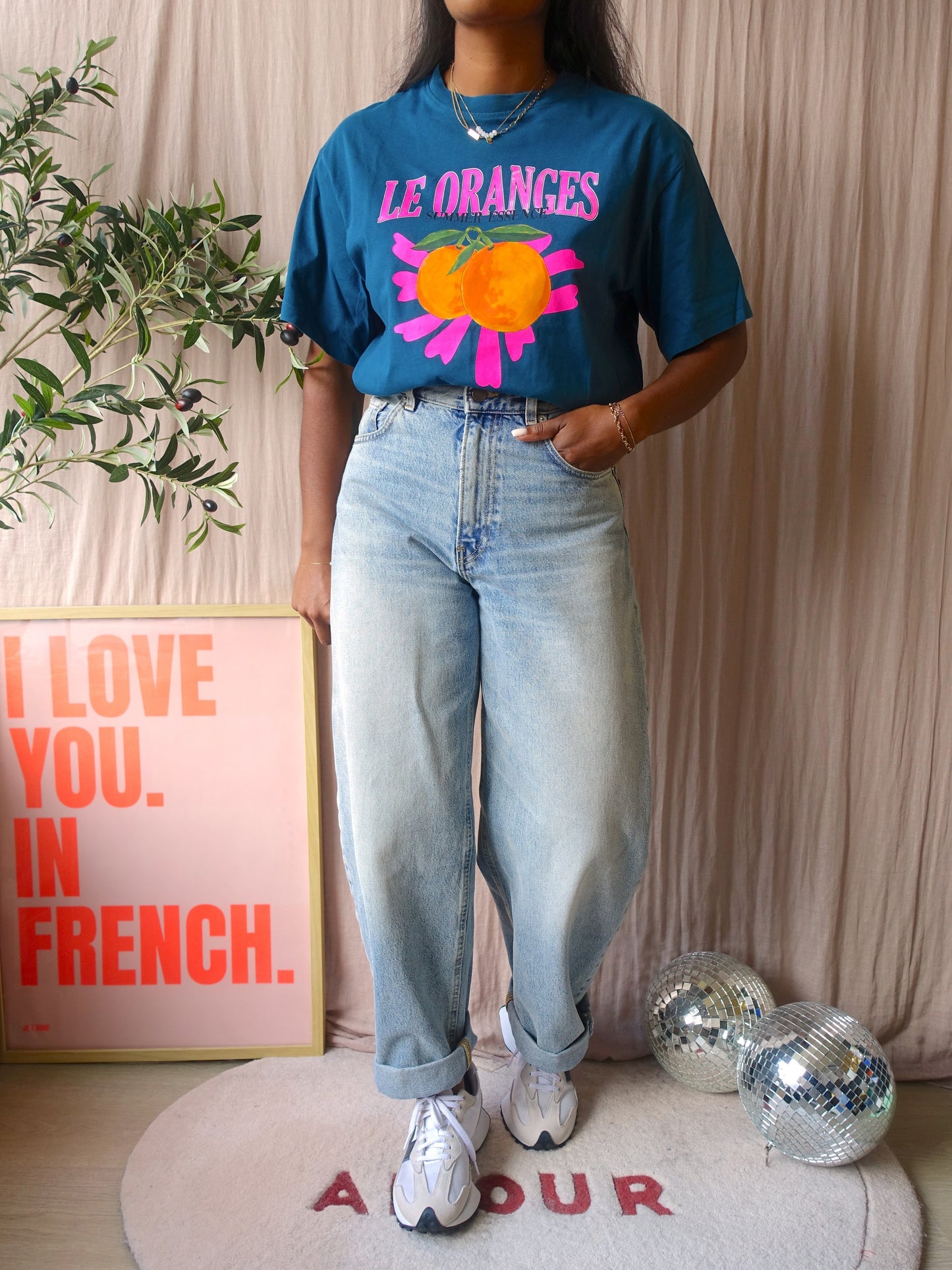 Shoeby le oranges artwork tee