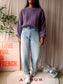 MSCH Copenhagen woolmix knit pullover dark mauve