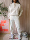 Adidas Firebird soft jogger ecru