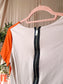 Pinko the bodycon colourblock dress tangerine tango