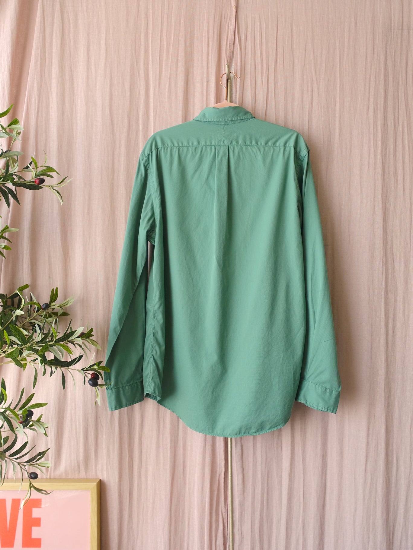 Ralph Lauren featherweight twill shirt sage green