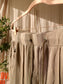 Poools modal tapered pants taupe
