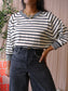Poools happy striped relaxed fit knit