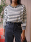 Poools happy striped relaxed fit knit