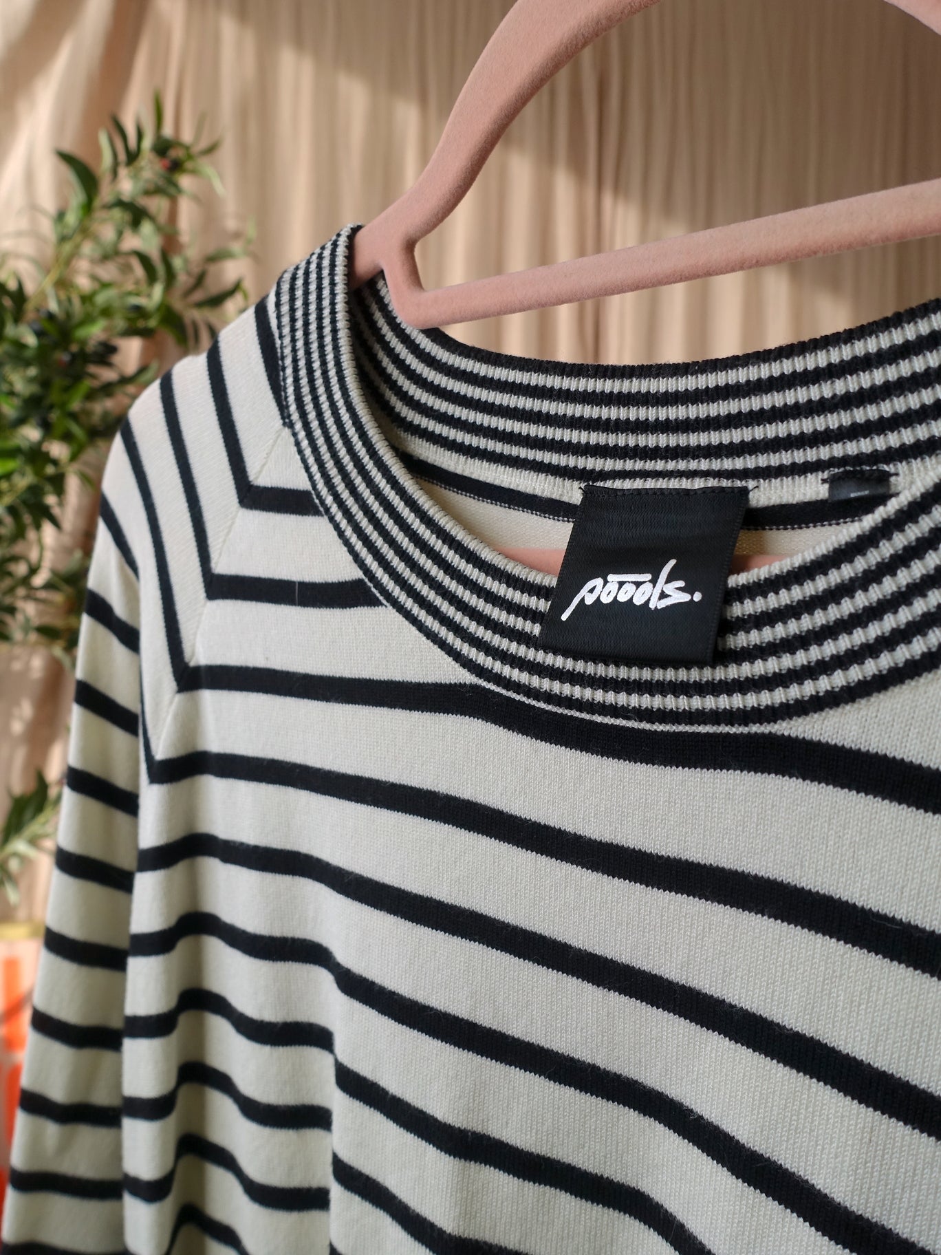 Poools happy striped relaxed fit knit
