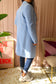 Purdey tailored cashmereblend wool coat sky blue