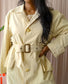 Ralph Lauren exclusive vintage trenchcoat buttermilk