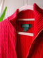 Ralph Lauren cable knit zip cardigan