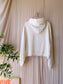 RE/DONE Original love struck oversized hoodie vintage white
