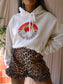 RE/DONE Original love struck oversized hoodie vintage white