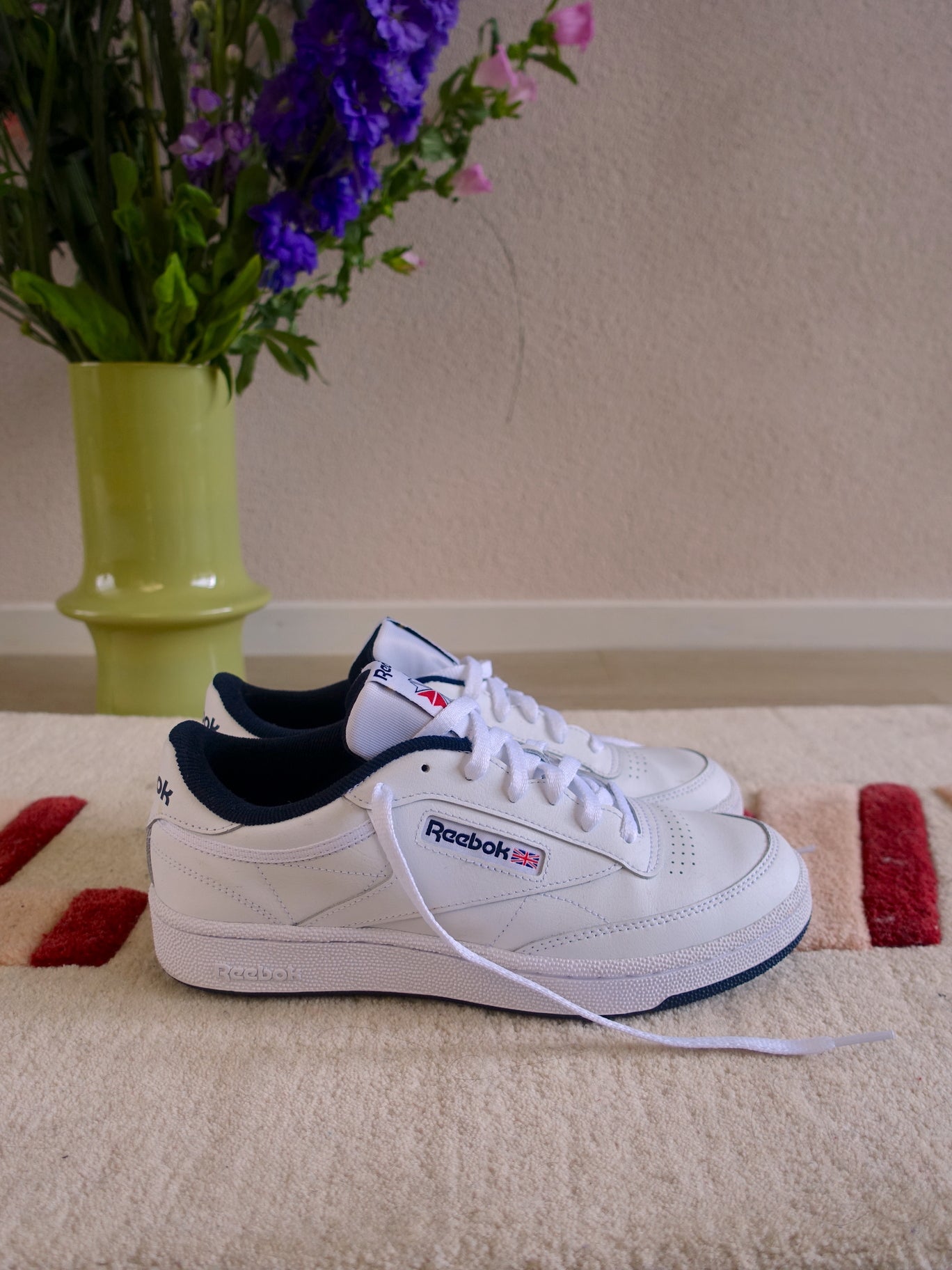 Reebok Club C 85 sneakers wit / navy