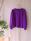 Refined Department amelle lurex rib top violet