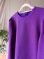 Refined Department amelle lurex rib top violet