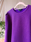 Refined Department amelle lurex rib top violet