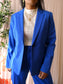 Reiss classic tailored fit blazer kobalt