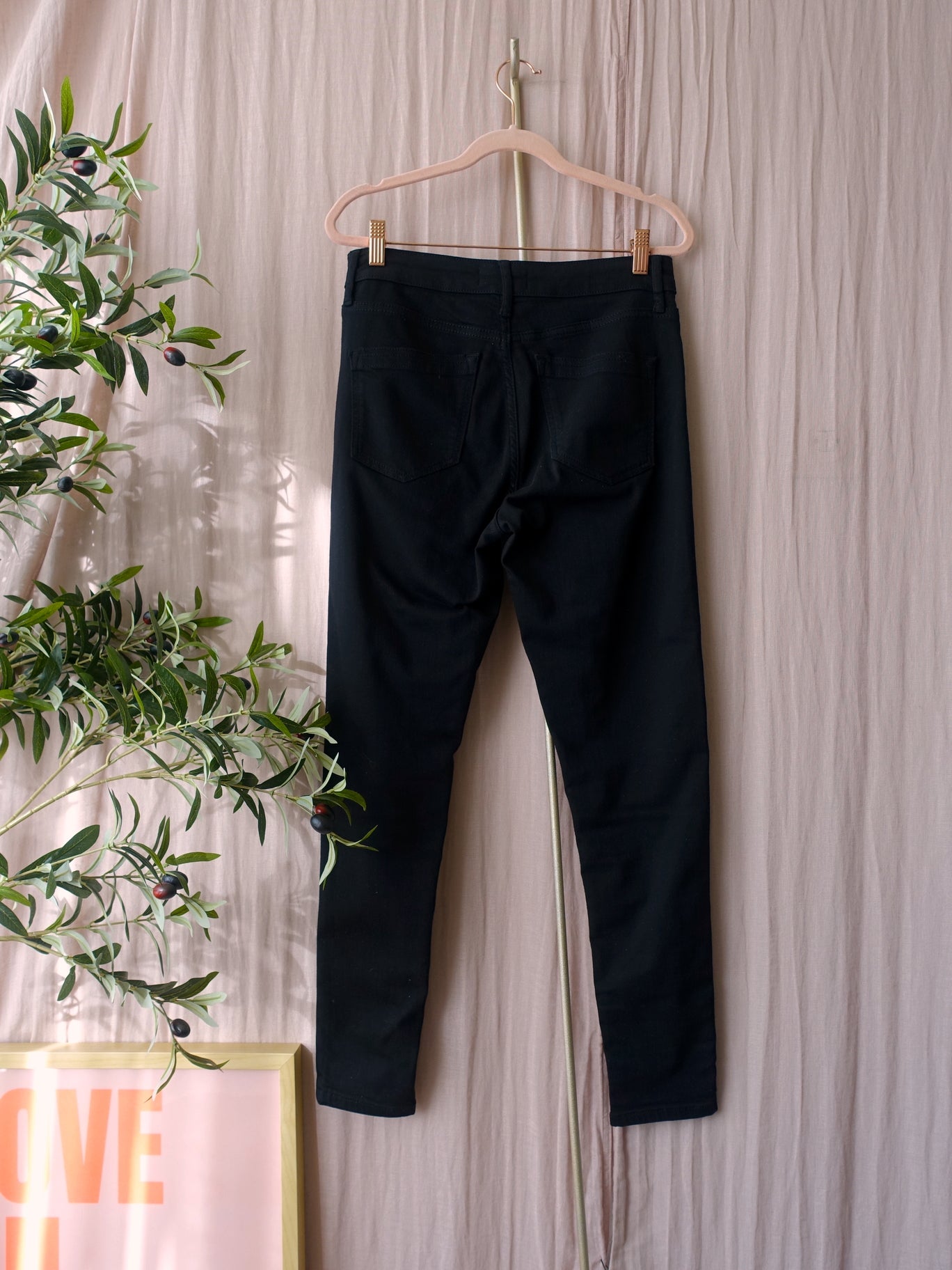 Reiss Lux super soft stretch mid rise skinny jeans