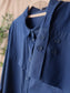 Riani poplin cotton shirt midnight blue