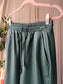 Rino & Pelle vegan leather pants bottle green