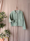Rino & Pelle bubbly boxy fit shacket pastel mint