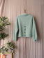 Rino & Pelle bubbly boxy fit shacket pastel mint
