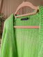 River Woods alpacamix ombre knit cardigan green flash