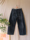 Zara relaxed fit barrel jeans charcoal