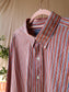 Polo Ralph Lauren retro coloured striped shirt