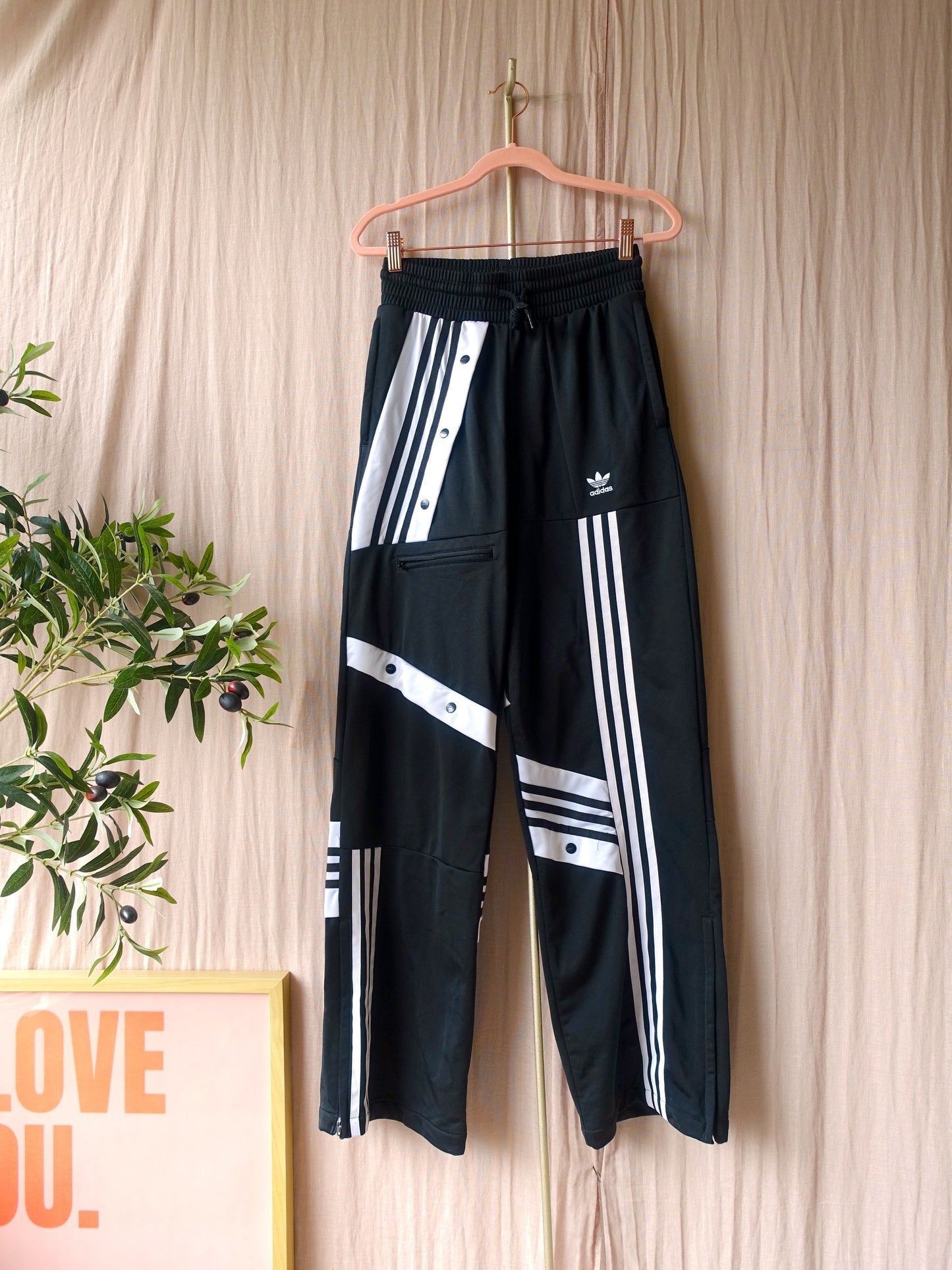 Adidas x D. Cathari limited edition Firebird retro track pants