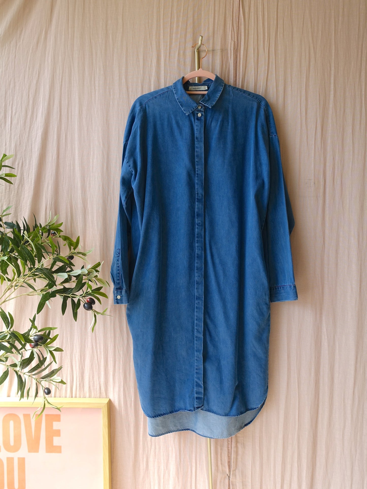 Sissy-Boy lyocell denim blousejurk
