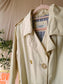 McGregor classic 90's designer trenchcoat panna cotta