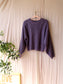 MSCH Copenhagen woolmix knit pullover dark mauve