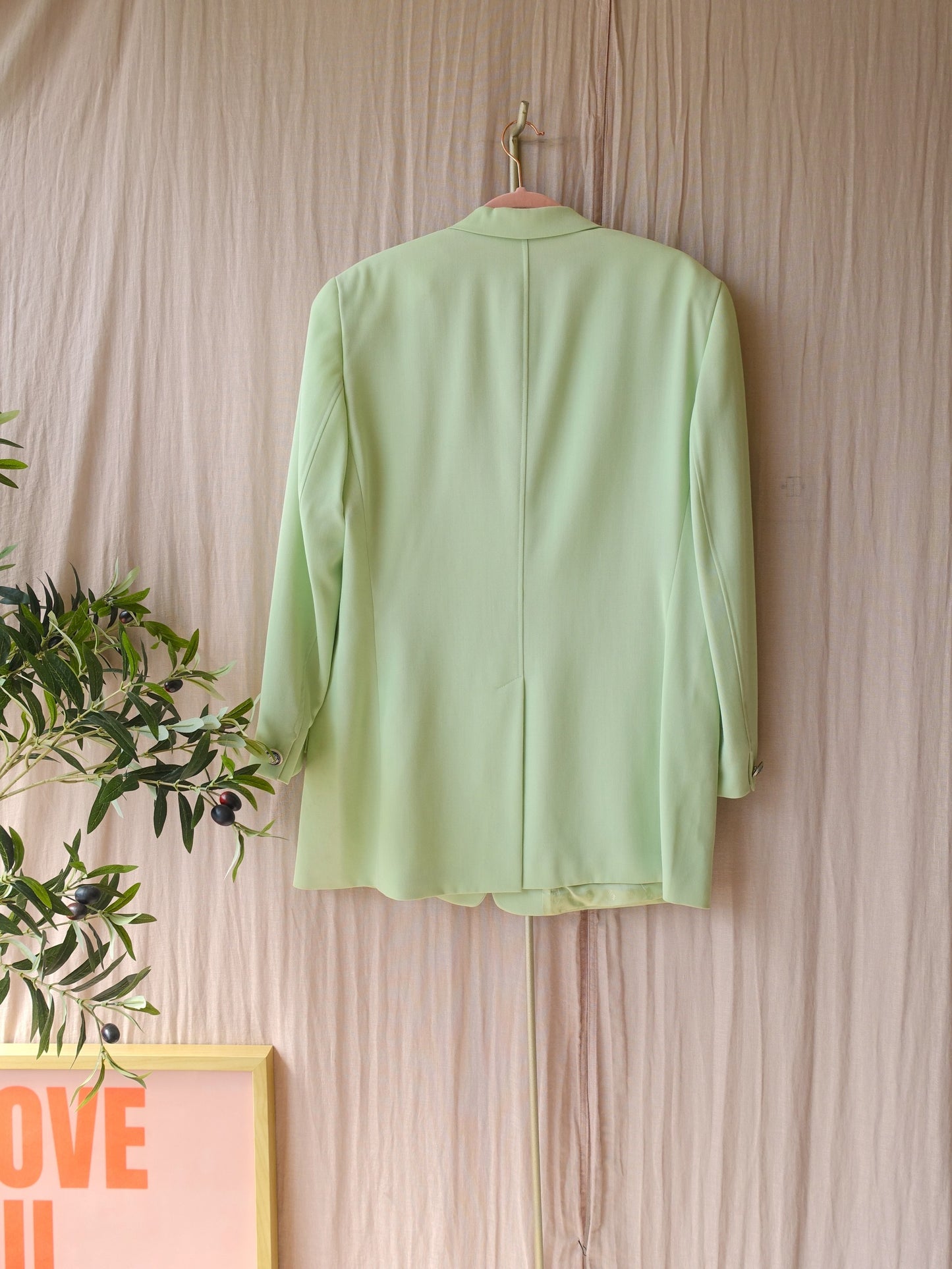 The Vintage Jobis blazer pastel mint