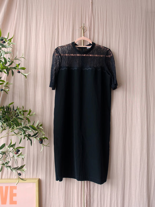 Samsøe Samsøe emily lace jurk zwart