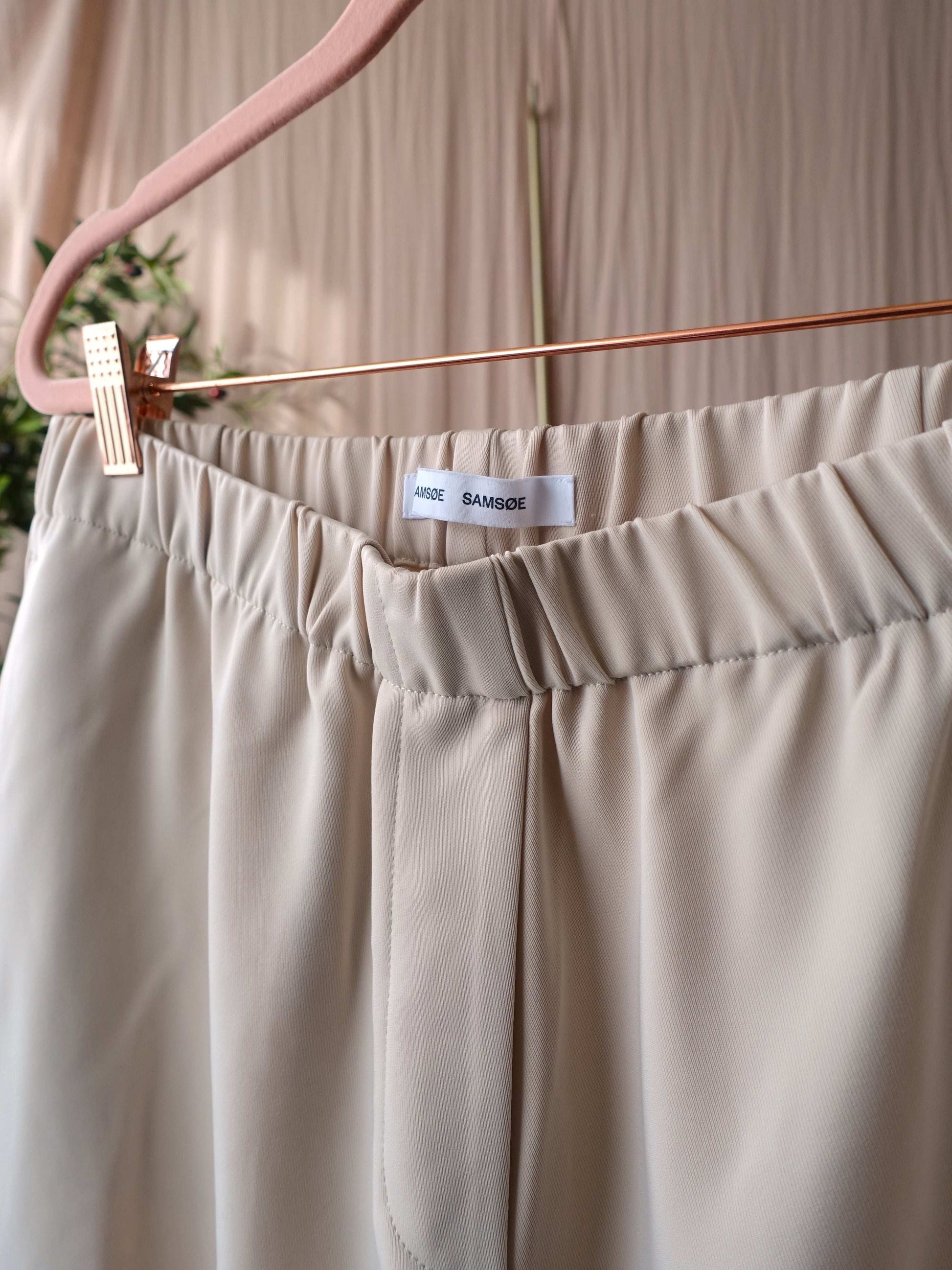 Samsøe Samsøe hoys straight pants quicksand