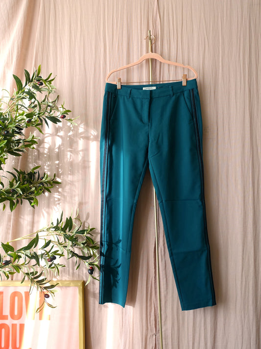 Sandwich slim oslo pants deep teal