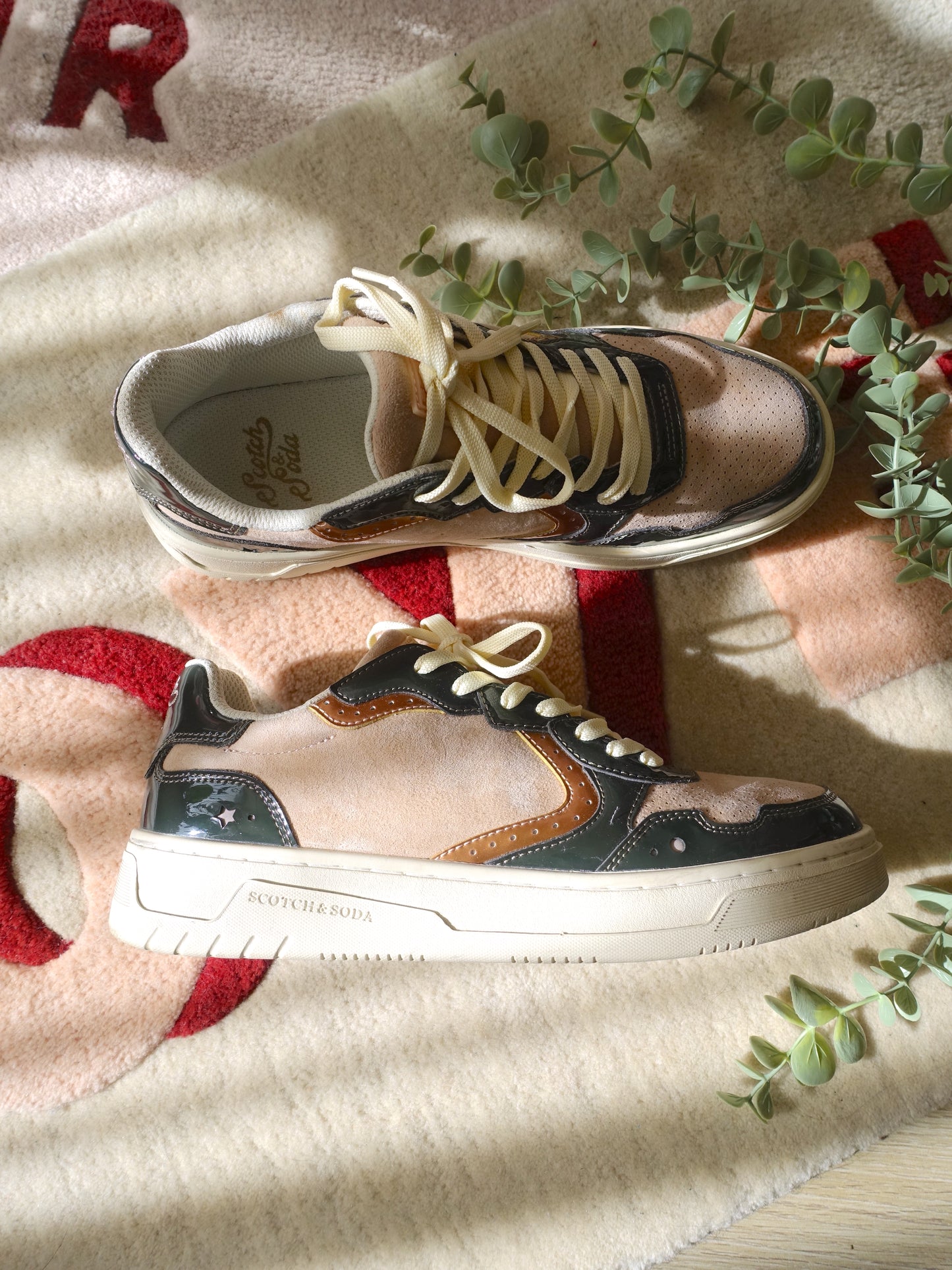 Scotch & Soda Elli leather sneakers