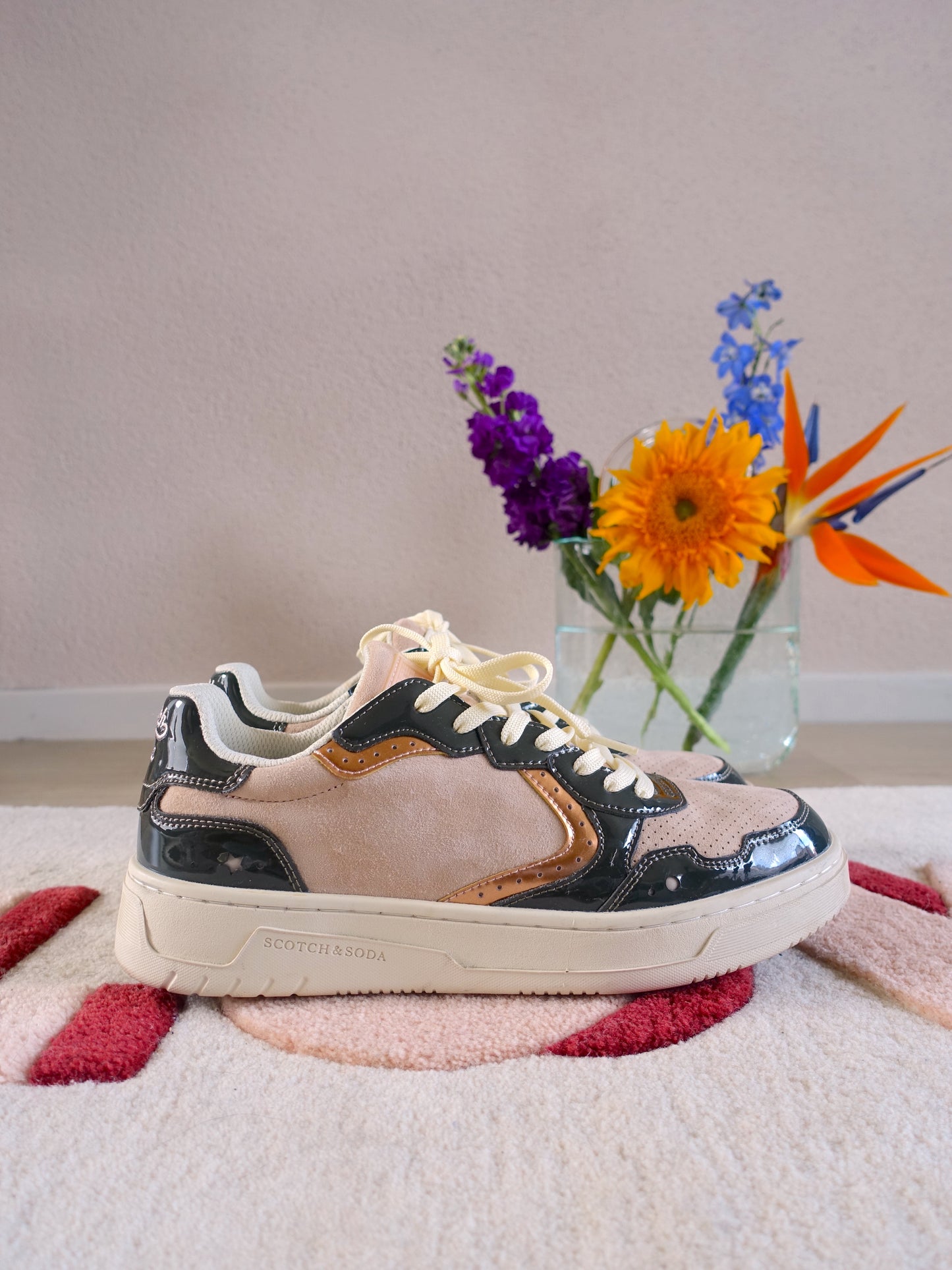 Scotch & Soda Elli leather sneakers