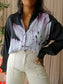 Scotch & Soda oversized shirt tulip print