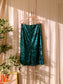 Scotch & Soda sequin midi rok deep teal