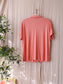 Expresso loose fit blouse coral pink
